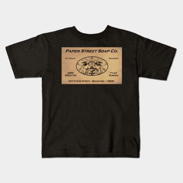 Durden's Business Card Kids T-Shirt by FightIsRight